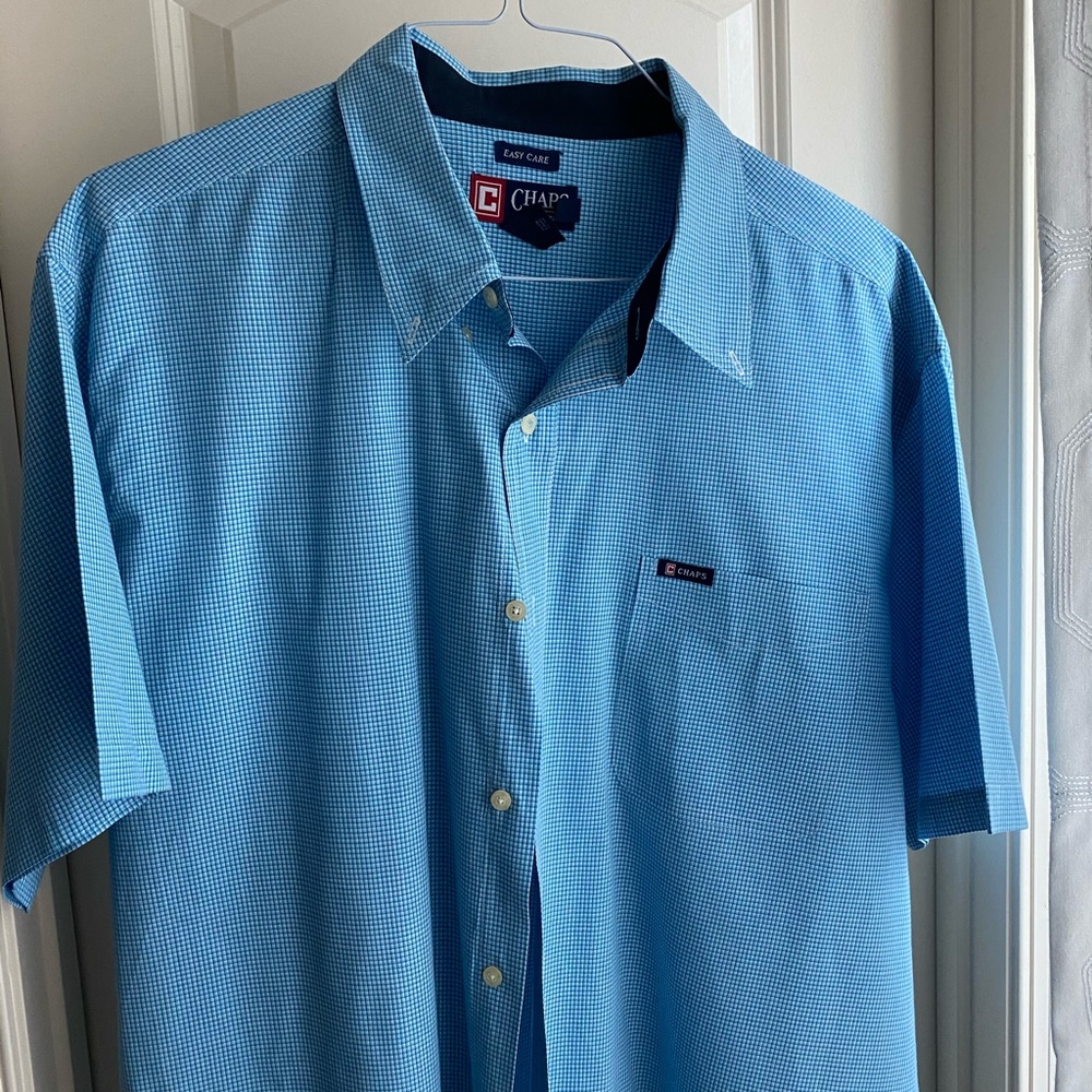 Chaps SS checkered shirt